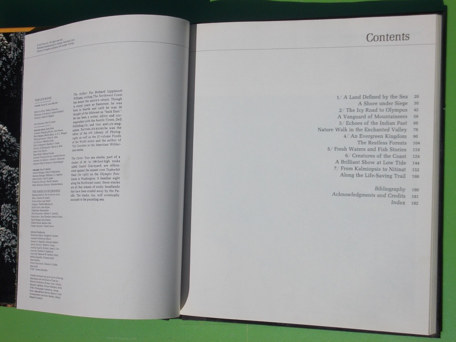 THE NORTHWEST COAST TIME-LIFE THE AMERICAN WILDERNESS (1973 HARDCOVER 184 PAGES)