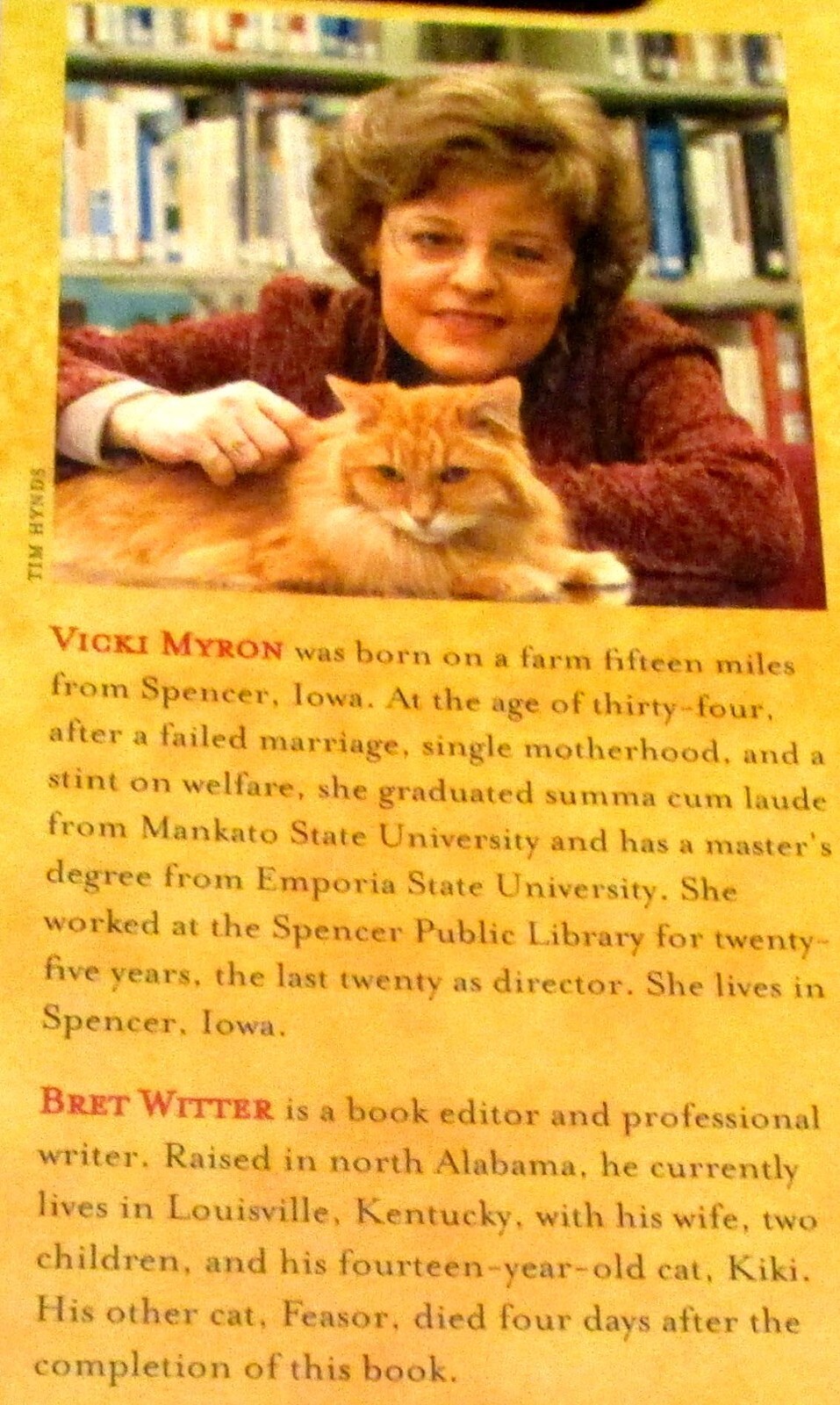 2008 Dewey by Vicki Myron Signed First Edition Hardcover Book D/J 288 Pages