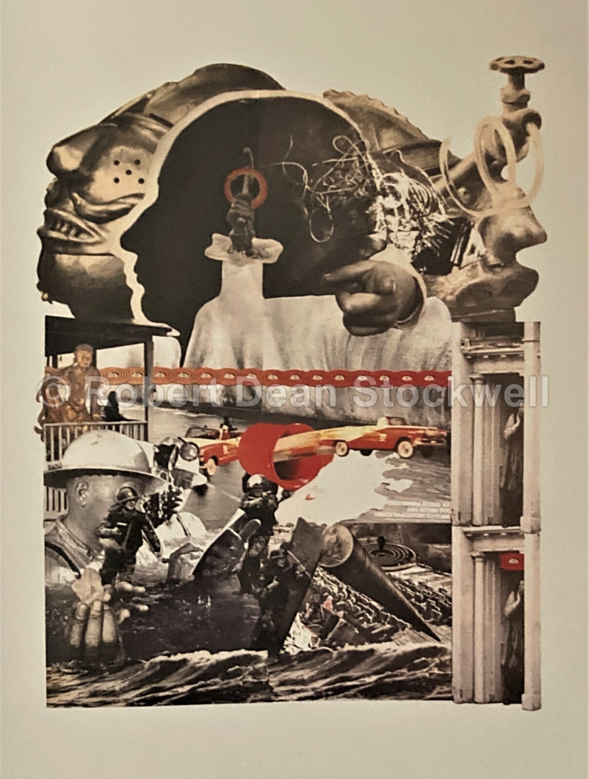Robert Dean Stockwell: The Spagyric Eye [LTE ED Hardcover Book of Collages]