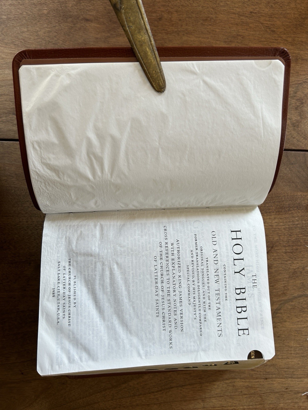 Holy Bible Book of Mormon Doctrine and Covenants Pearl of Great Price Indexed