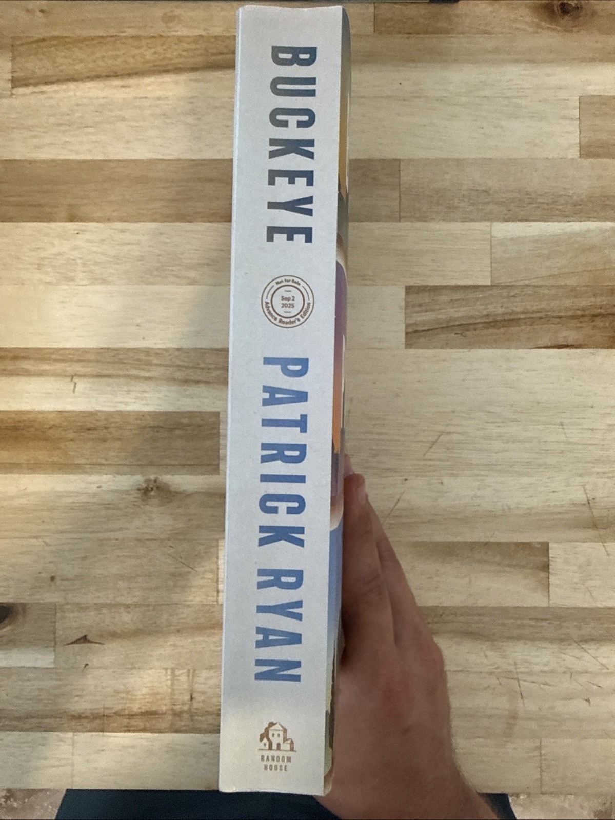 Buckeye: a Novel by Patrick Ryan Hardcover Dust Jacket English 2020s Fiction Arc