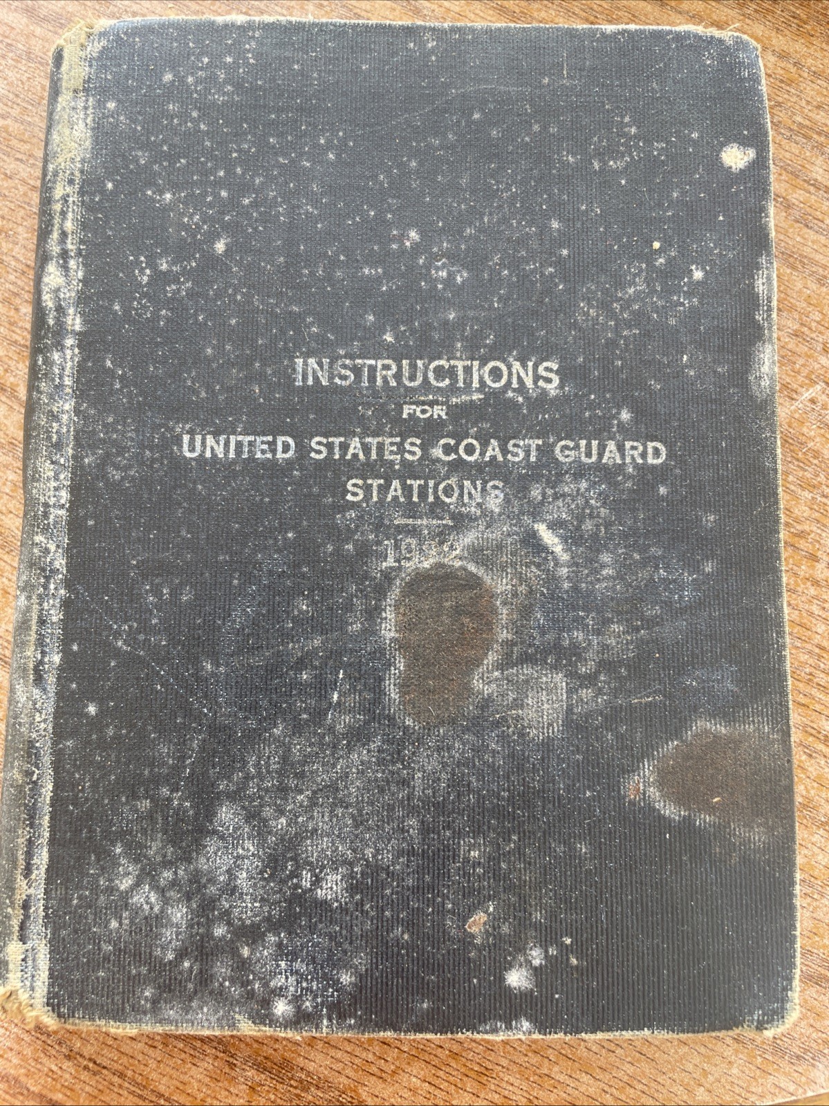 Instructions For US Coast Guard Stations 1922-named
