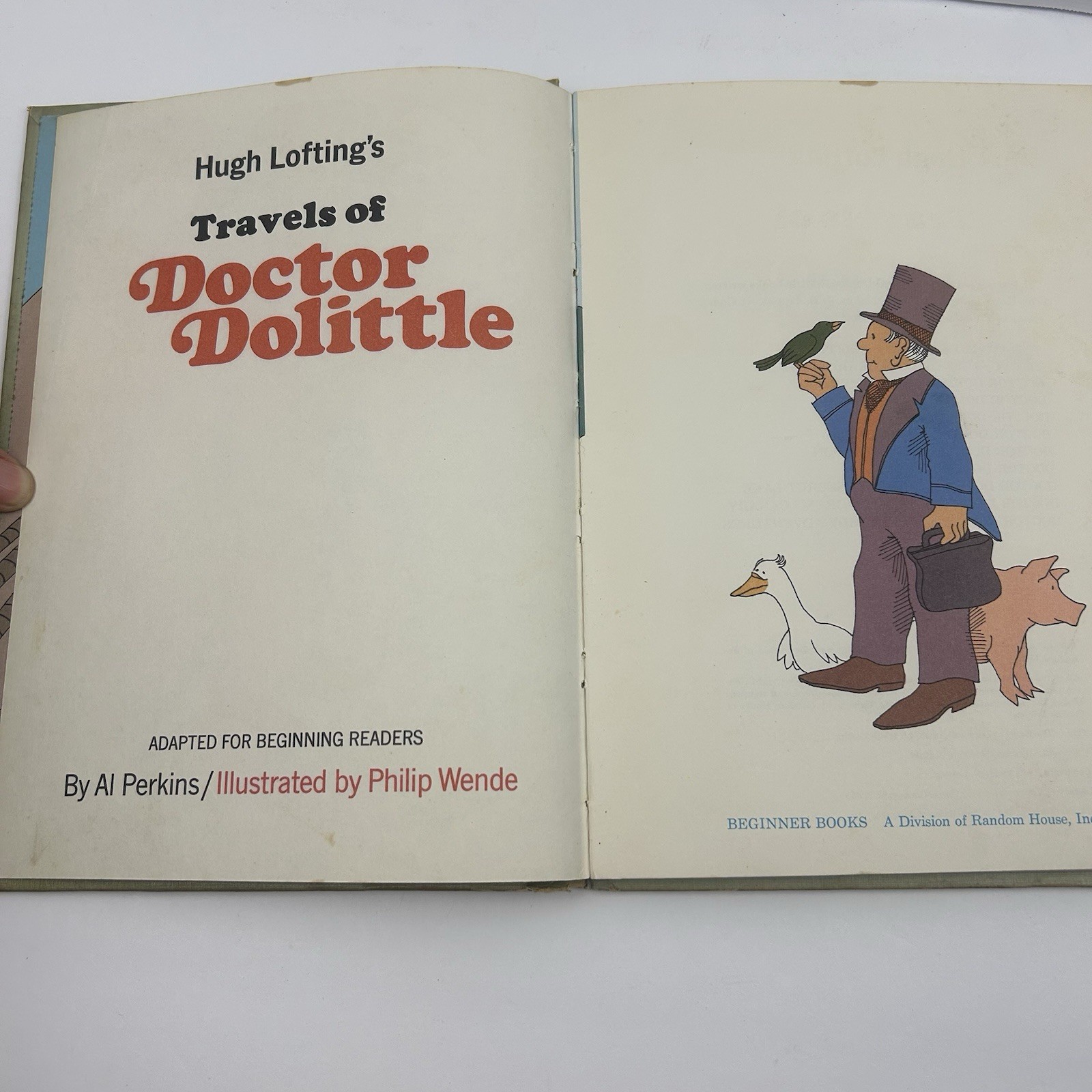 Vintage Children’s Book Lot 7pc Oz Pooh Dolittle Rand McNally 1940s–60s READ
