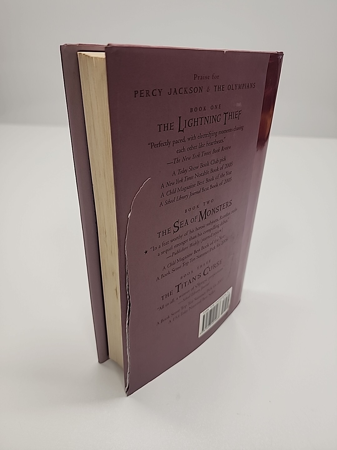 THE BATTLE OF THE LABYRINTH by Rick Riordan HC/DJ First Edition 1st Printing