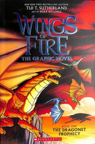 A Graphix Book: Wings of Fire Graphic Novel #1: The Dragonet Prophecy – GOOD
