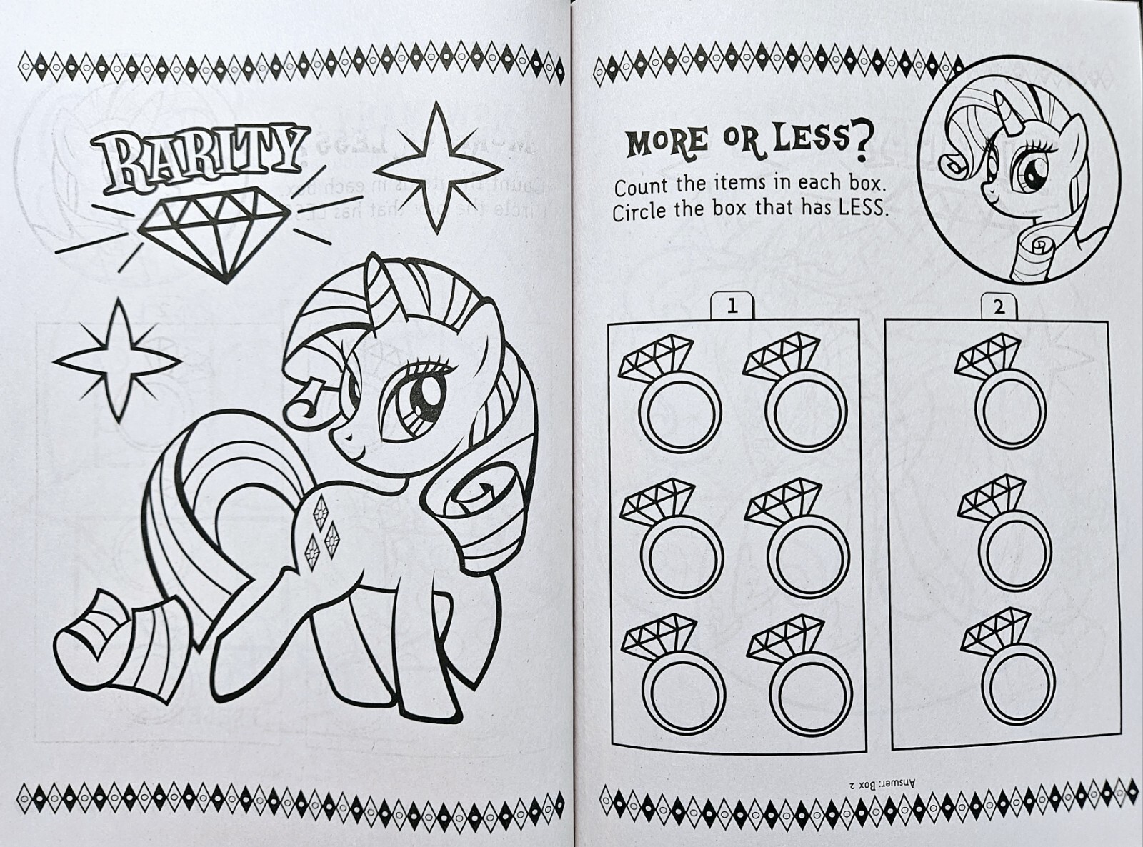 My Little Pony Jumbo Coloring & Activity Books Gift Set Of 6 – Over 450 pages!