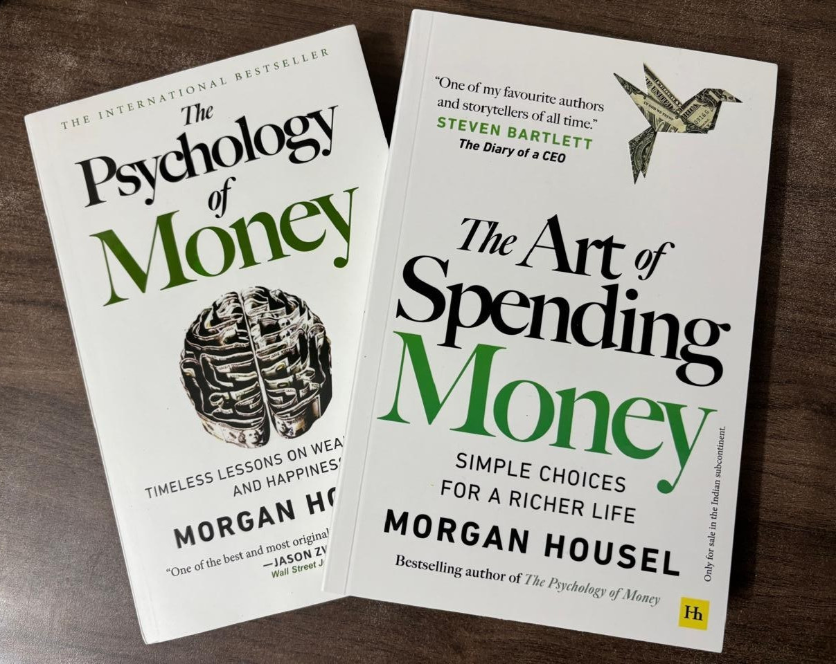 The Art of Spending Money & Psychology of Money by Morgan Housel, Paperback…