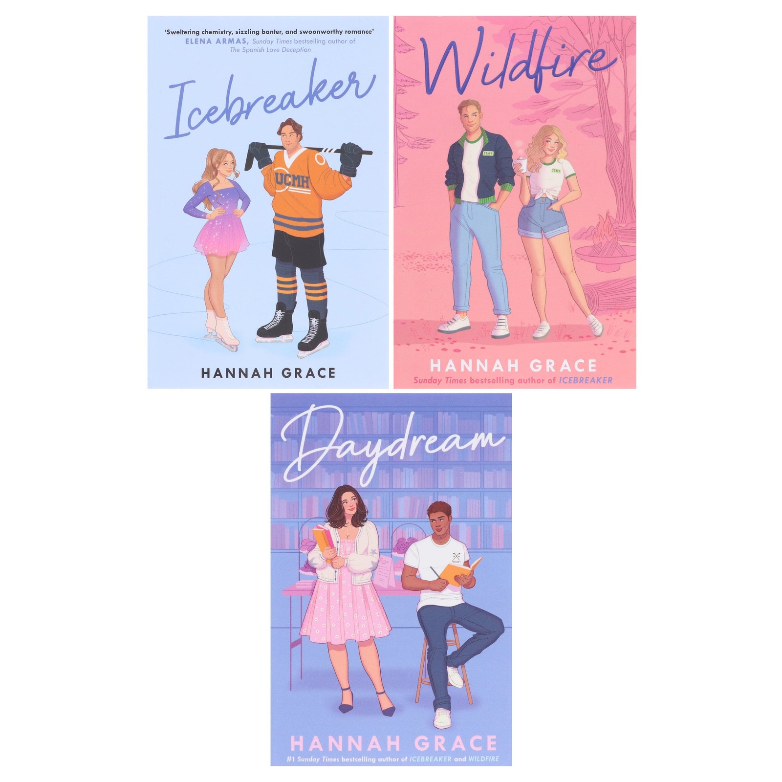 The Maple Hills Series By Hannah Grace 3 Books Collection Set – Fiction – PB