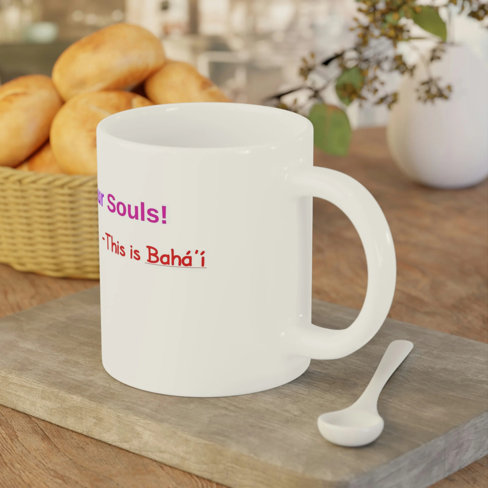 Baha’i Diversity, Race Unity, Color of our Souls Mugs (11oz15oz20oz)