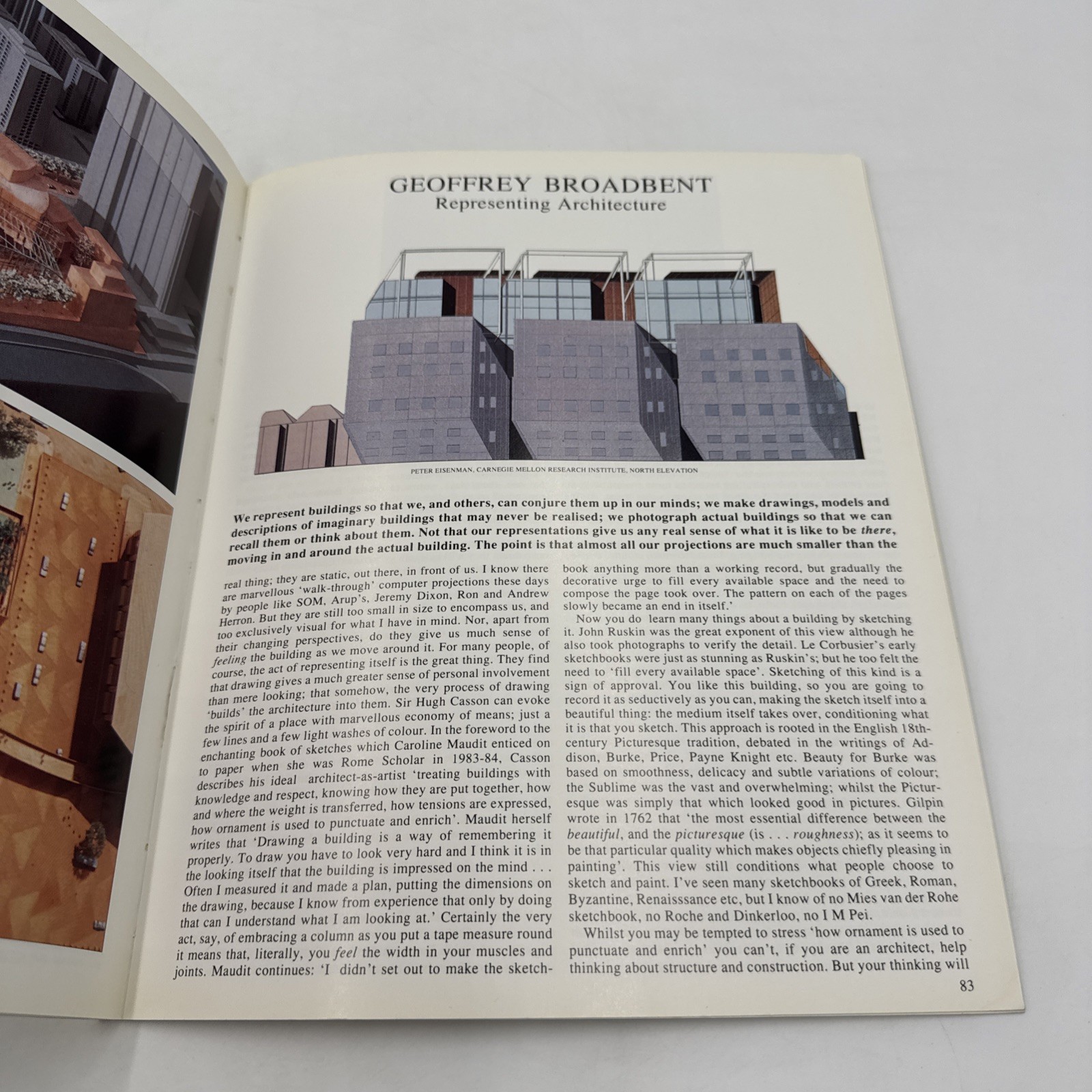 Drawing into Architecture 20th Century Drawings Architectural Design Profile