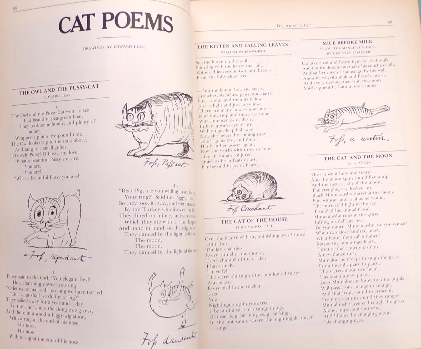 “Cat Catalog”, The Ultimate Cat Book, Large “Very Good” 1st Ed. Book, 352 pages