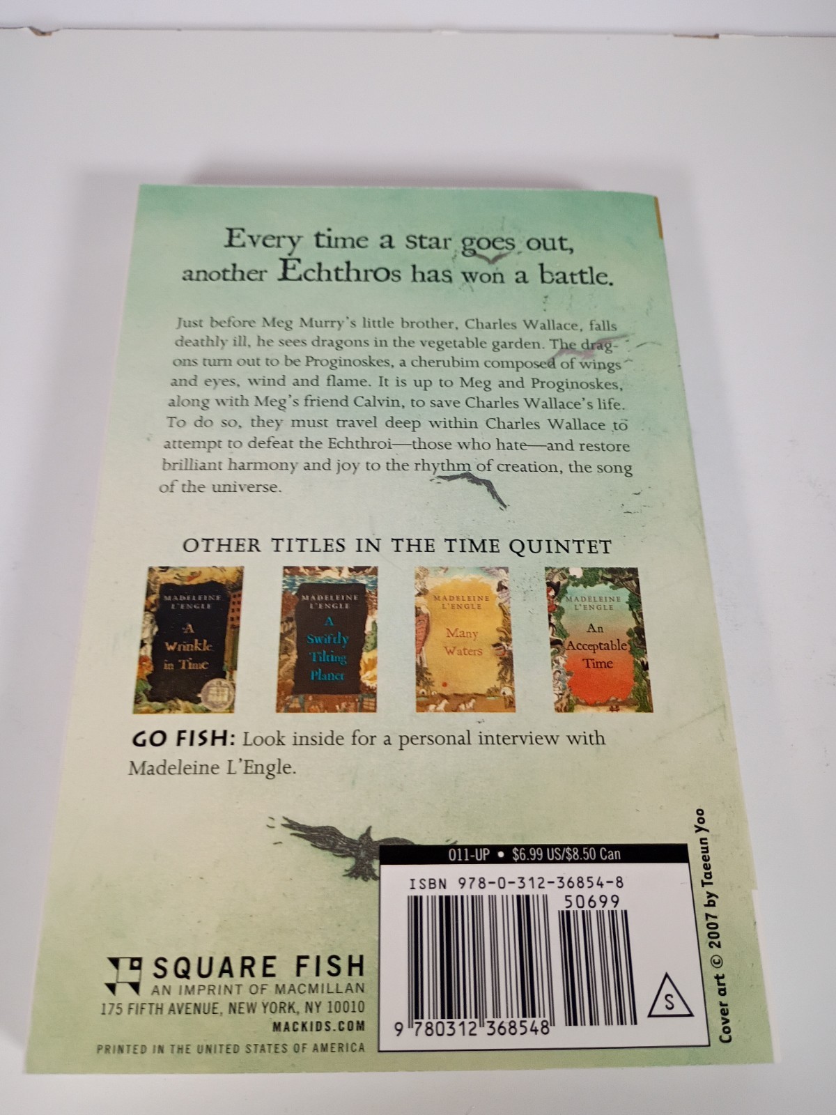 The Wrinkle in Time Quintet Madeleine L’Engle 2012 Box Set Square Fish
