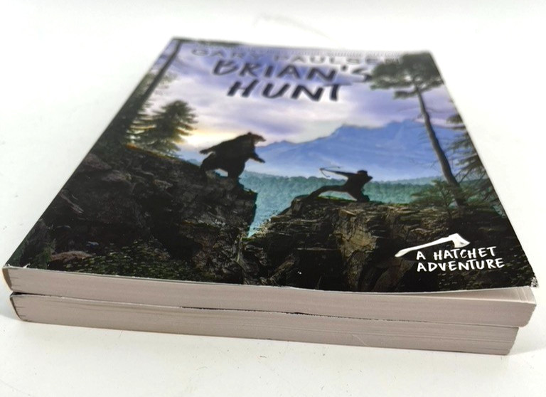 Hatchet Adventure BRIAN’S HUNT & THE RIVER by Gary Paulsen Brian’s Saga Set of 2