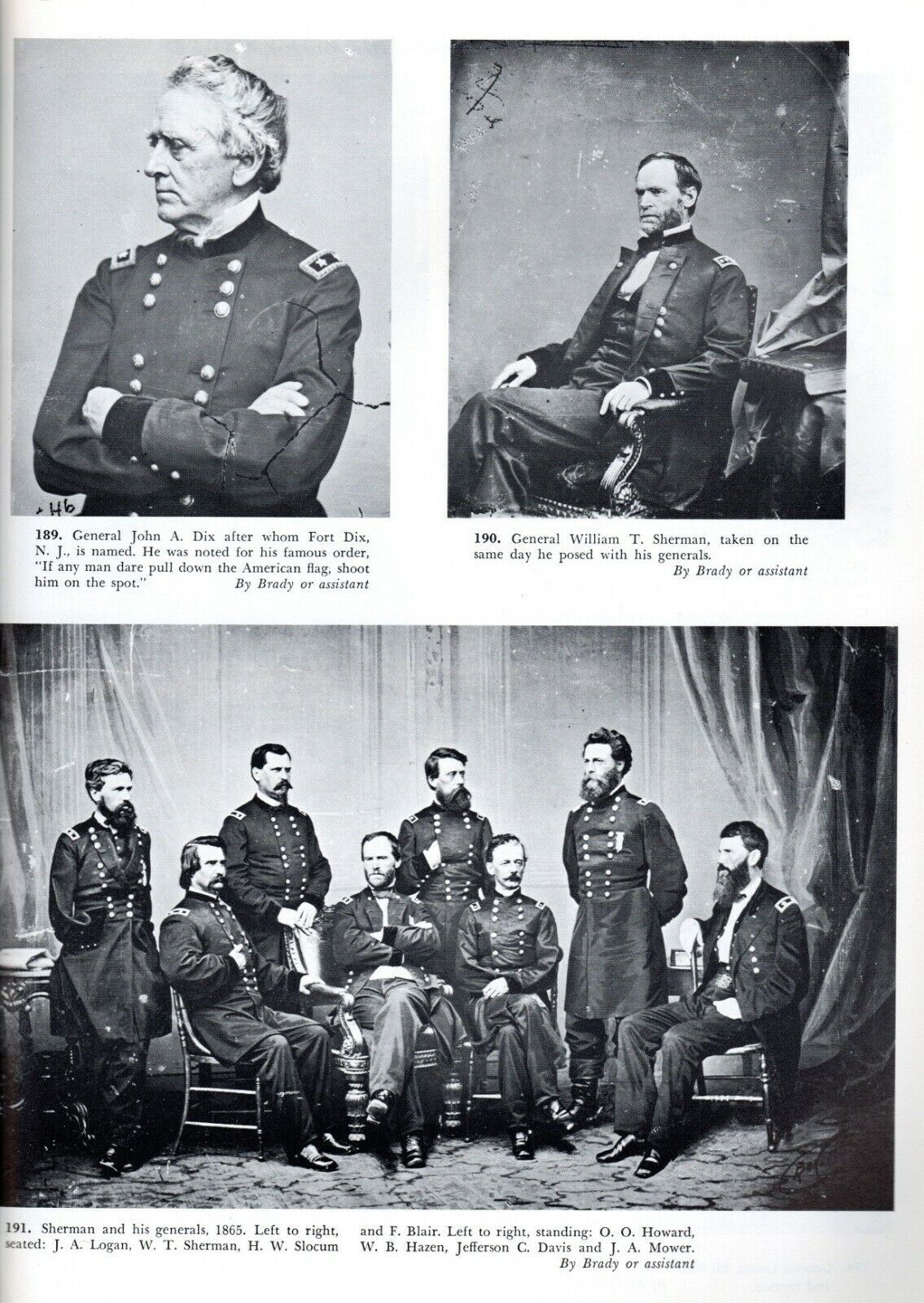 Mathew Brady Historian With A Camera Hard Back 1955/244 pages (9×12)