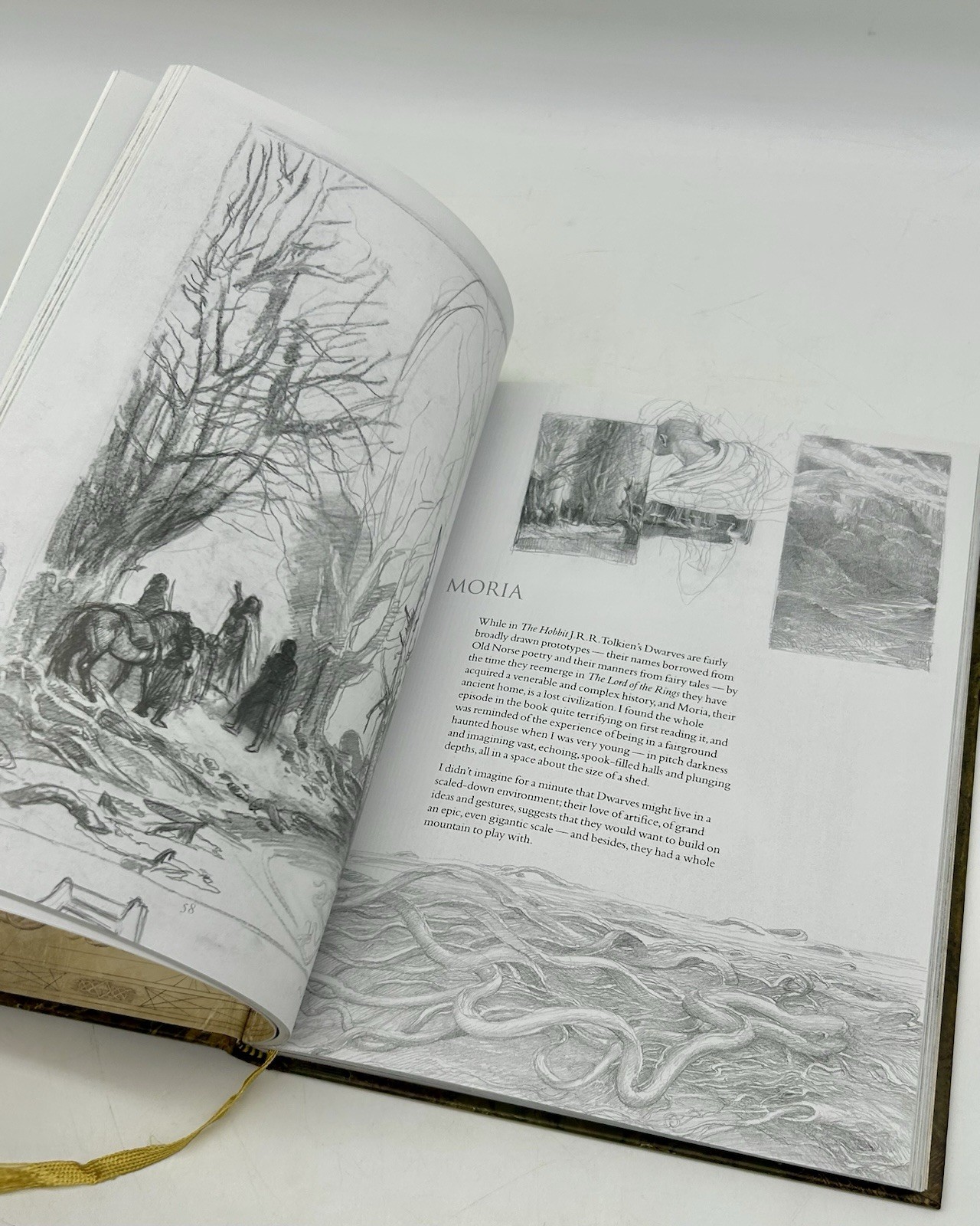 The Lord Of The Rings Sketchbook By Alan Lee Hardcover EUC