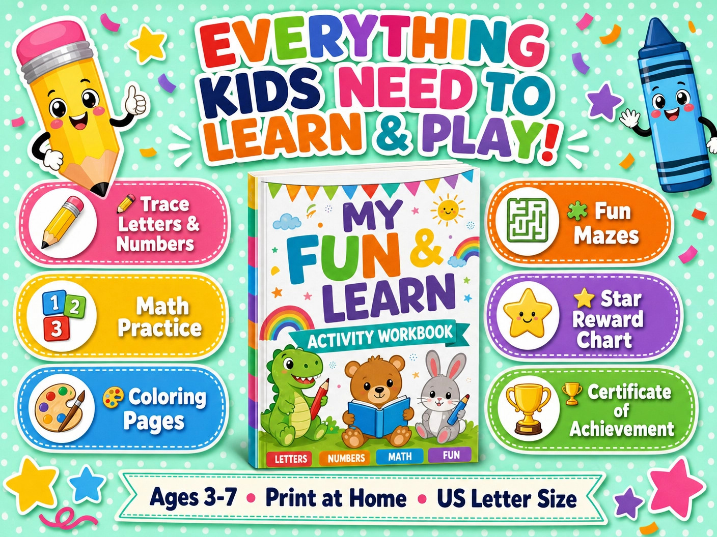 DIGITAL Make learning fun and exciting with the Little Learners Activity Book!