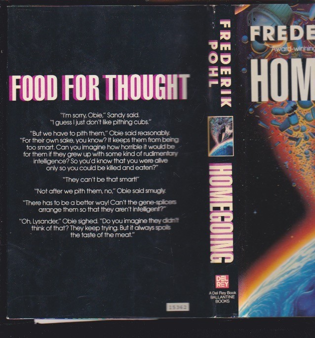 Homegoing: A Sci-fi Novel by Frederik Pohl Hardcover 1989 LN