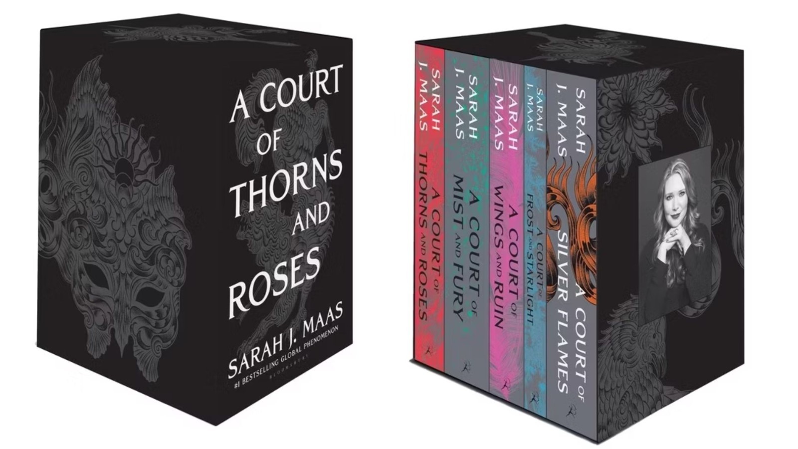 A Court of Thorns and Roses Hardcover Box Set by Sarah J. Maas (ACOTAR) freeship