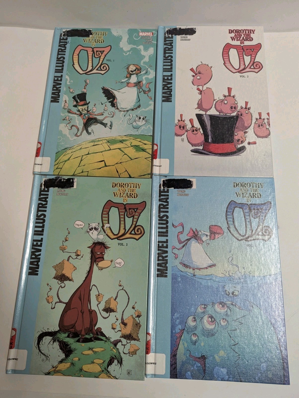 Dorothy And The Wizard In Oz Marvel Series #1-4 Comic Books Set of 4 Library