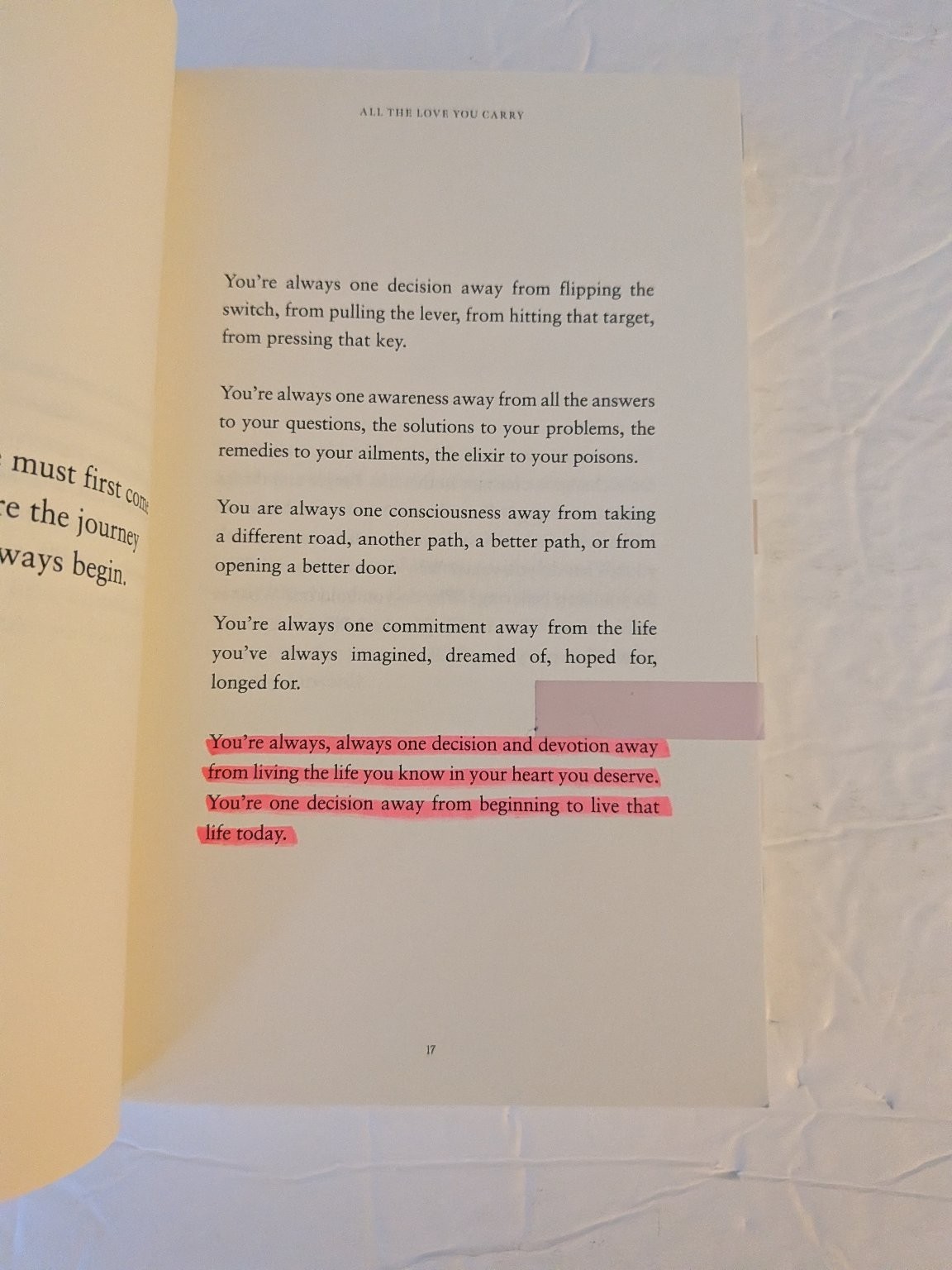 All The Love You Carry Charis Ed 2022 Inspirational Self-Help Thought Catalog