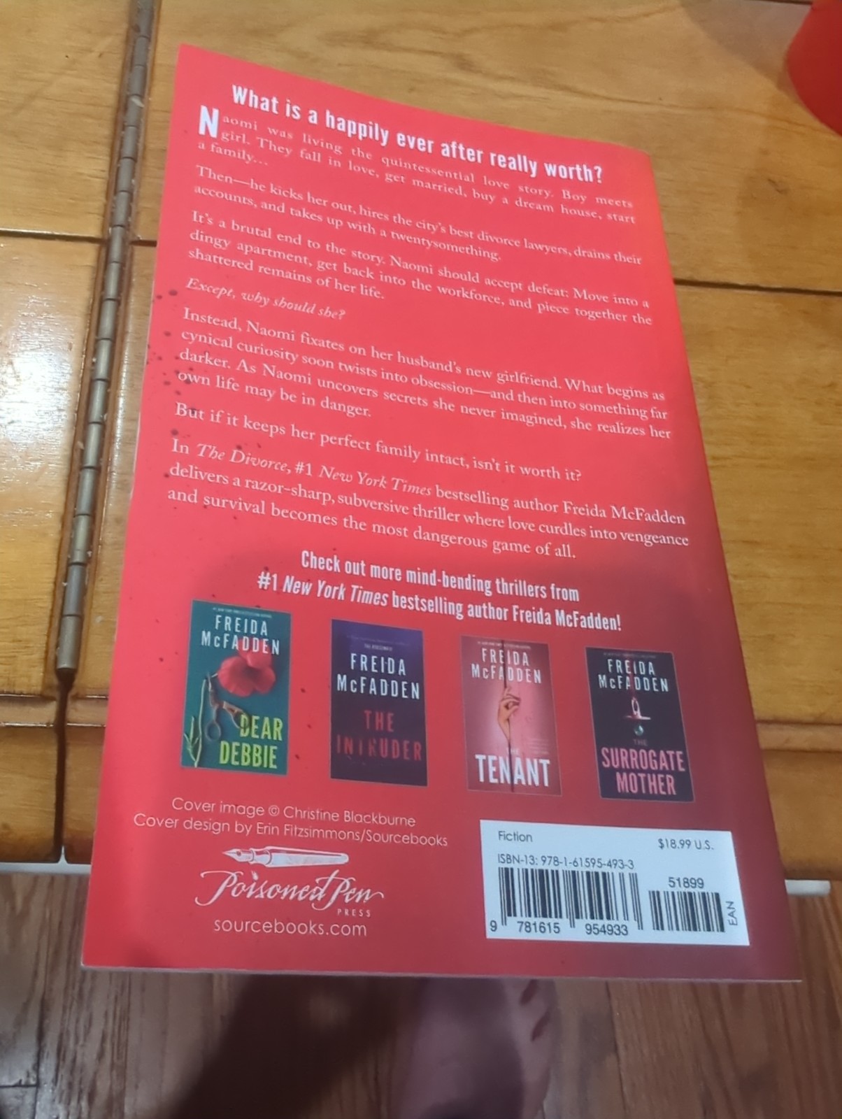 Freida Mcfadden ‘The Divorce’ Barnes and Noble Exclusive Edition