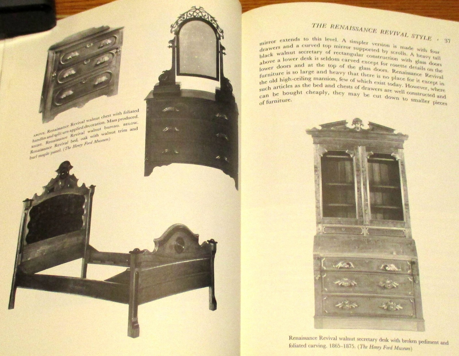 1966 Collecting American Victorian Antiques Hardcover Book 288 Pages