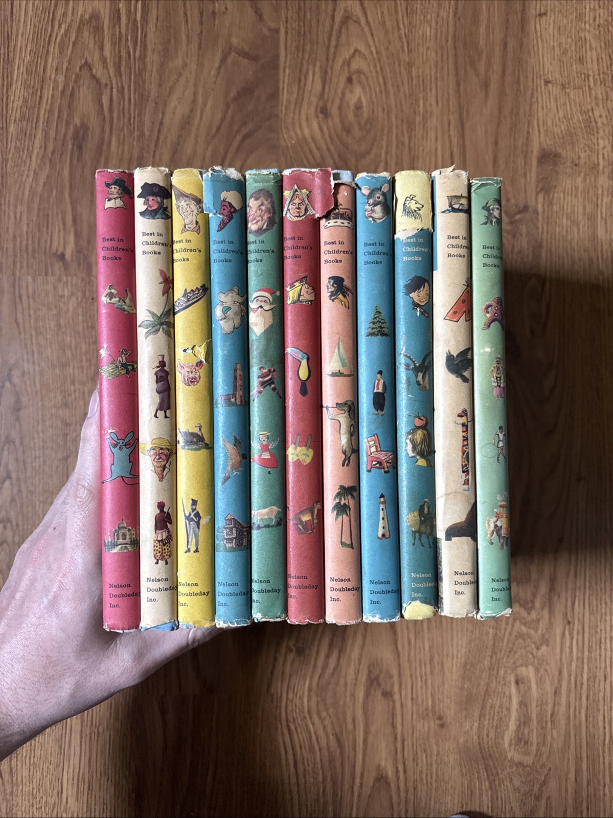 Lot Of 11 Best in Children’s Books Hardback w DJ