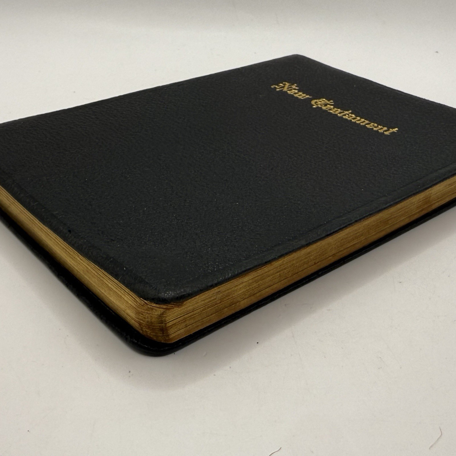 New Testament & Psalms ~ Self Pronouncing Edition National Bible Press Leather