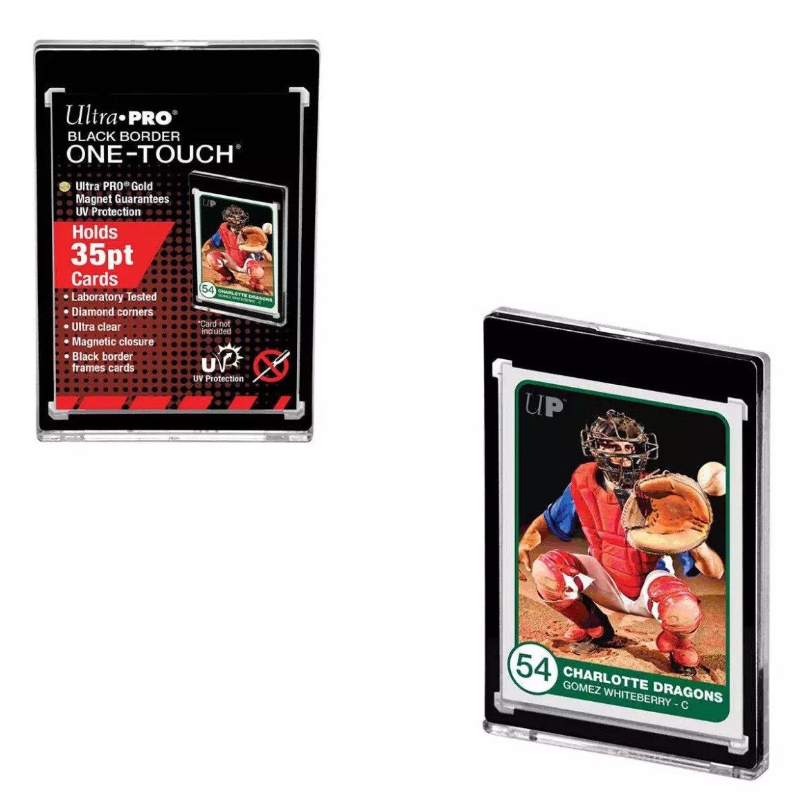 Ultra PRO – 35PT UV ONE-TOUCH Magnetic Holder – Black Border – New & Sealed