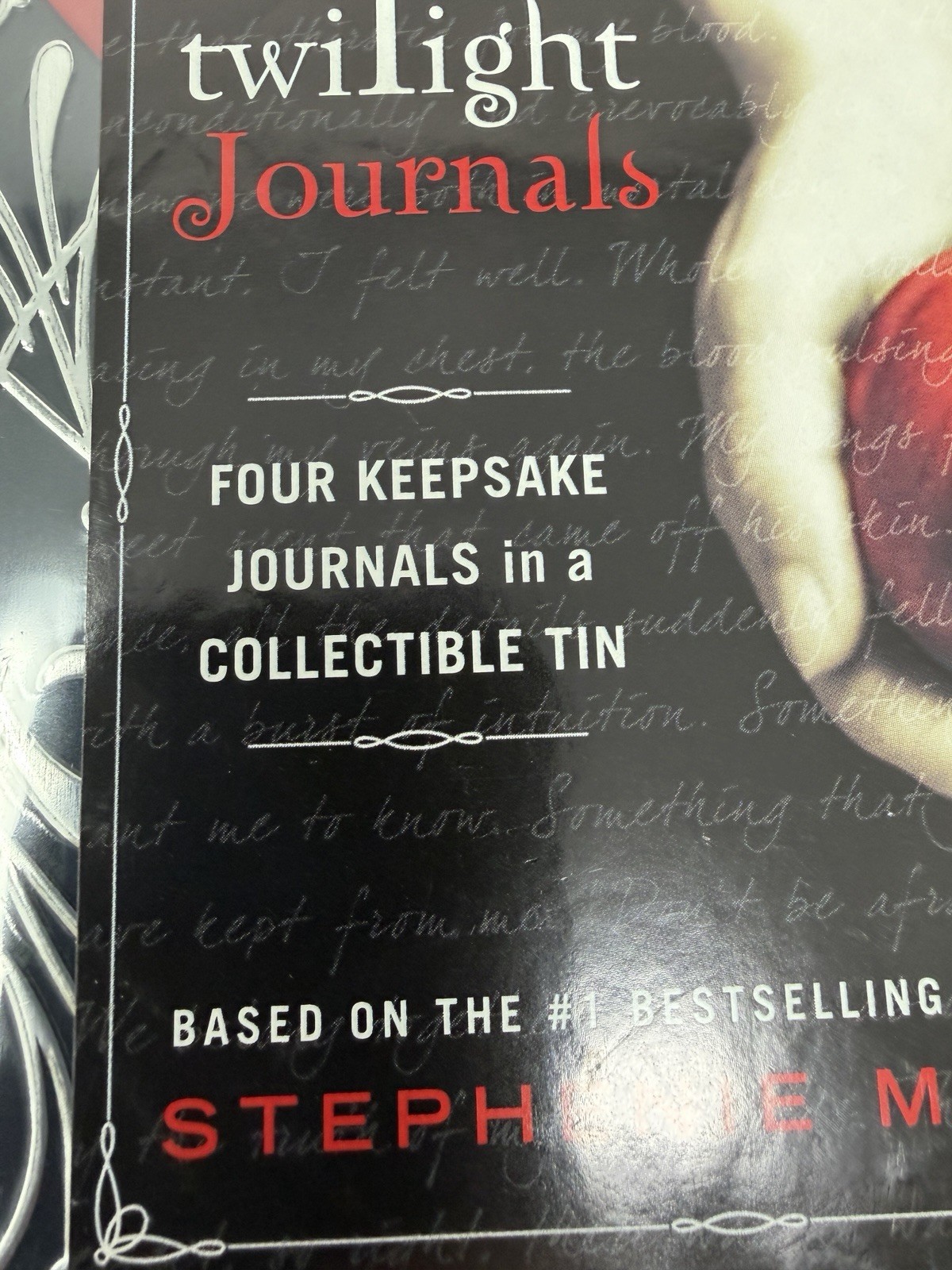 Twilight Saga Journals by Stephenie Meyer (2009, Hardcover) In Tin BRAND NEW