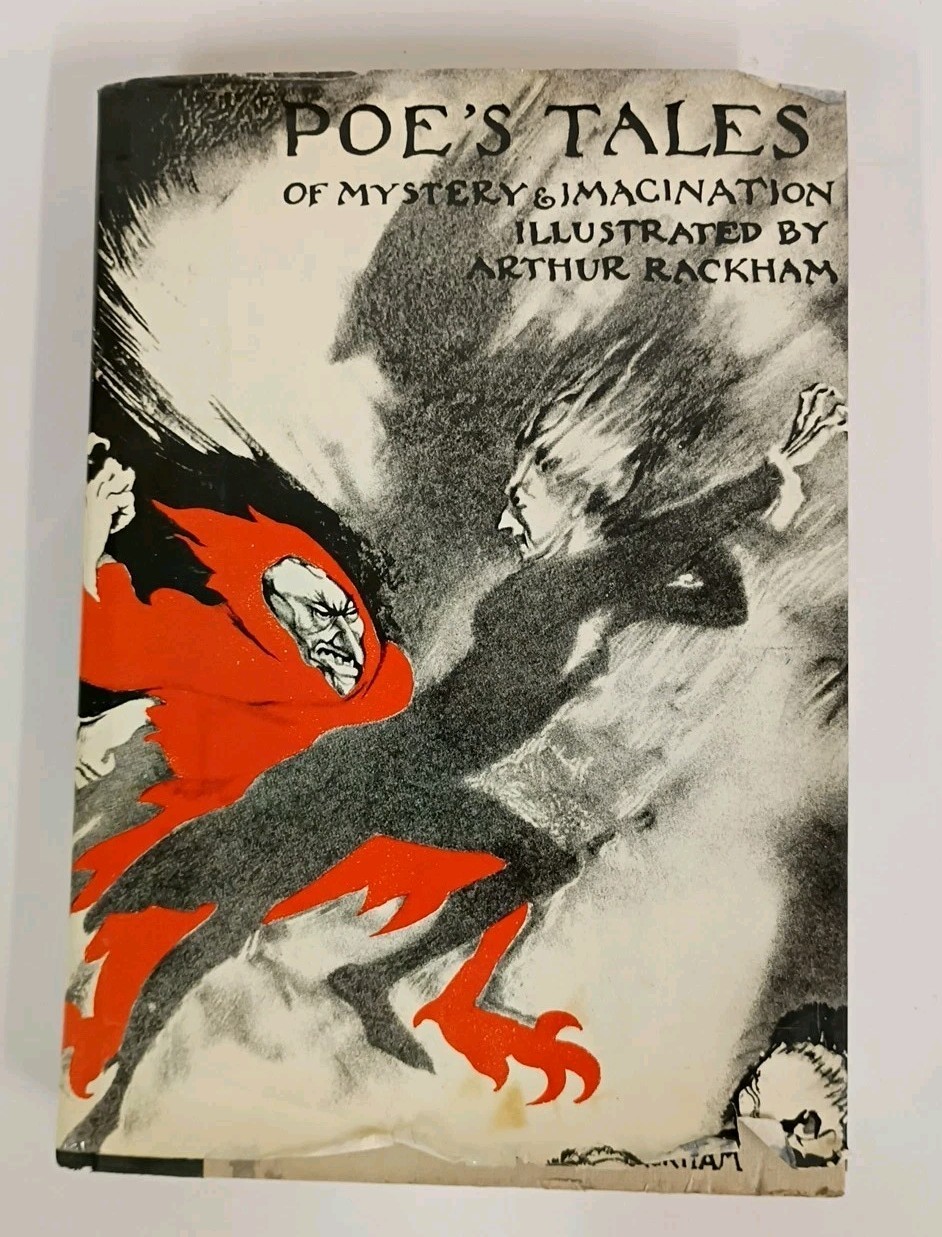 Vintage 1935 “POE’S TALES OF MYSTERY & IMAGINATION” 317-Page Hardcover