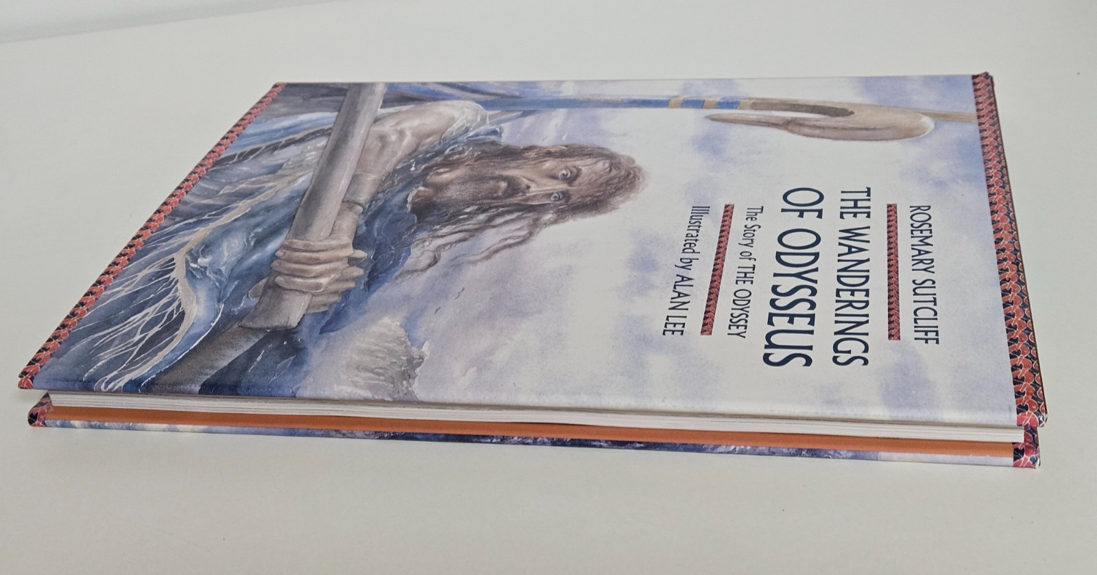 The Wanderings of Odysseus: THE STORY OF THE ODYSSEY Hardcover DUST JACKET 1996