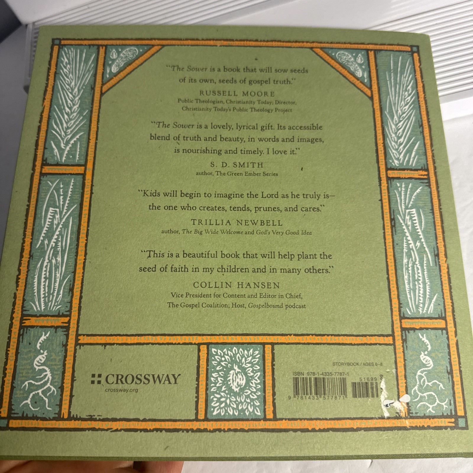 The Sower: Scott James Crossway Religious Planting Seeds Of Christ