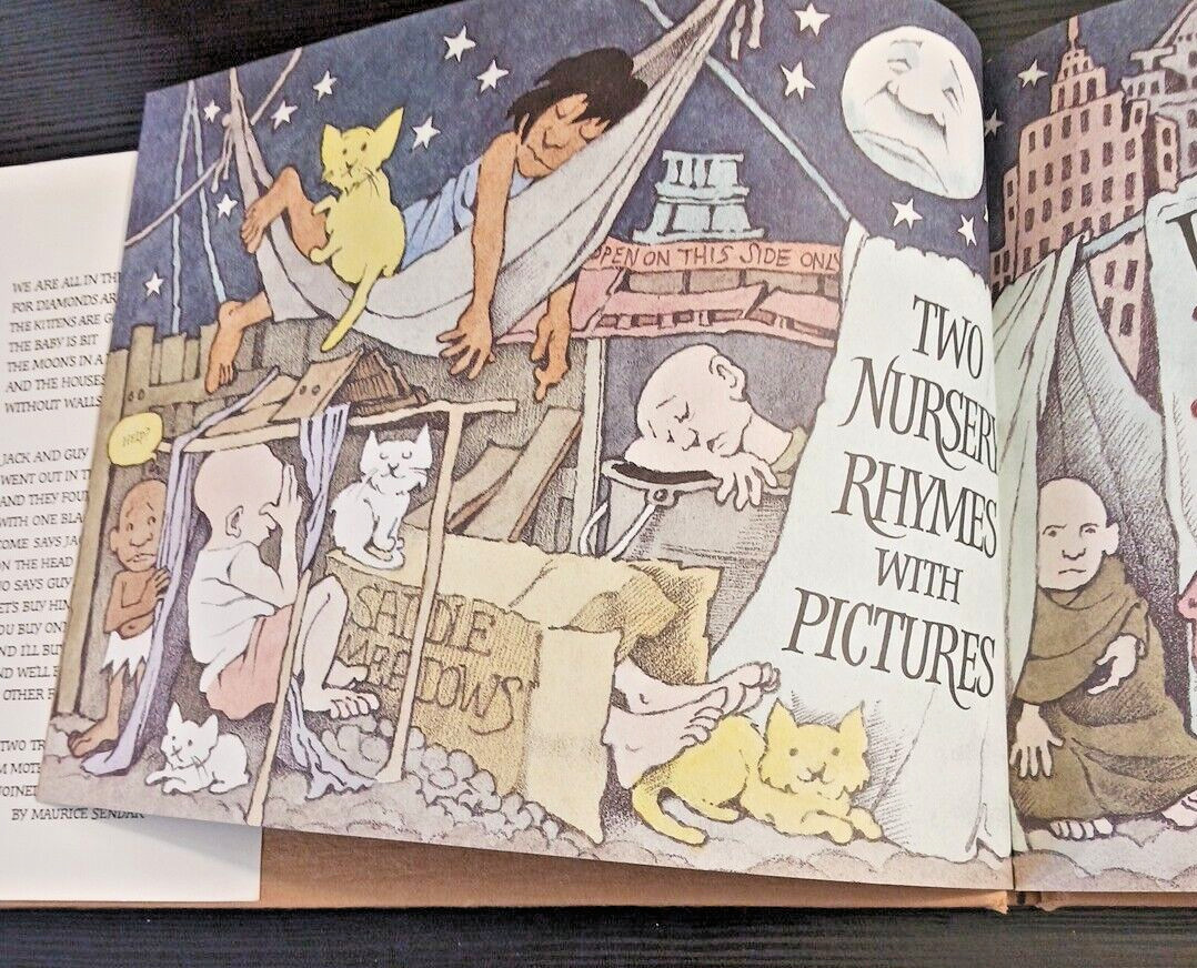 Maurice Sendak FIRST EDITION We Are All In The Dumps Jack Guy Nursery Rhymes HC