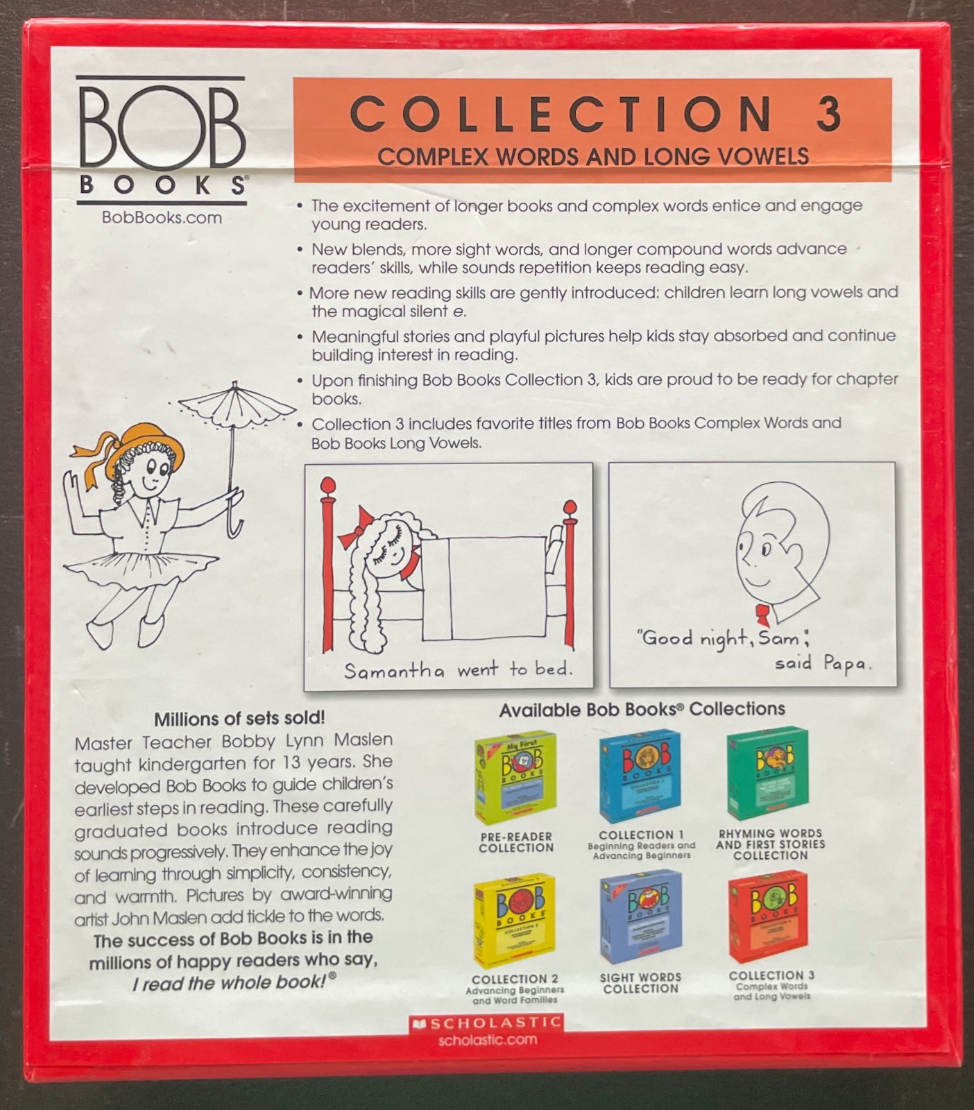 BOB BOOKS, COLLECTION 3 COMPLEX WORDS AND LONG VOWELS. Very Good Condition