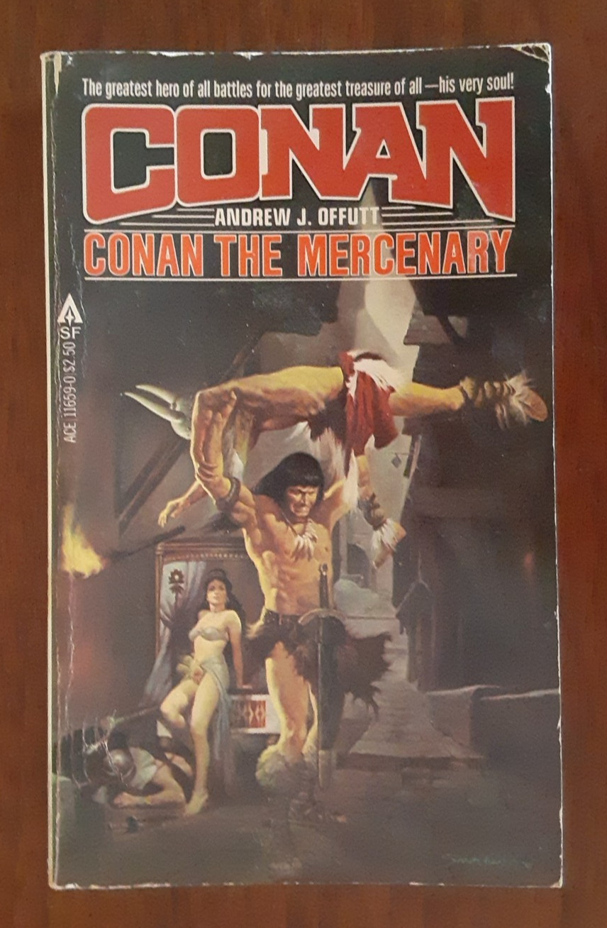 Lot of 5 Vintage CONAN Paperback Books Hyborian Age Stories Ace Sci Fi TOR