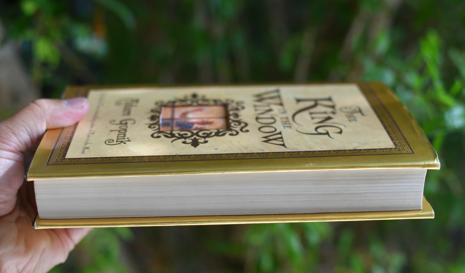 Signed Adam Gopnik King in the Window First Edition Hardcover: 416 pages