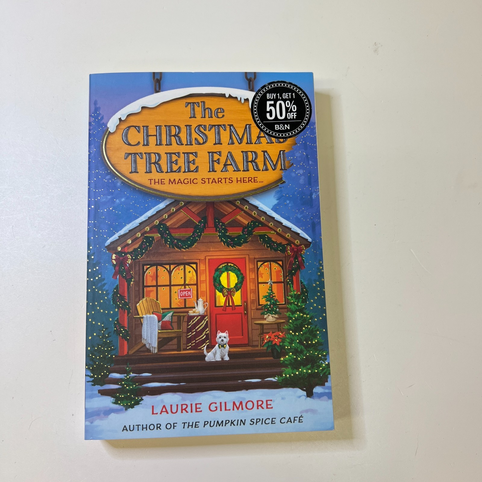 Laurie Gilmore Lot x 2, Paperbacks Cinnamon Bun Book Store, Christmas Tree Farm