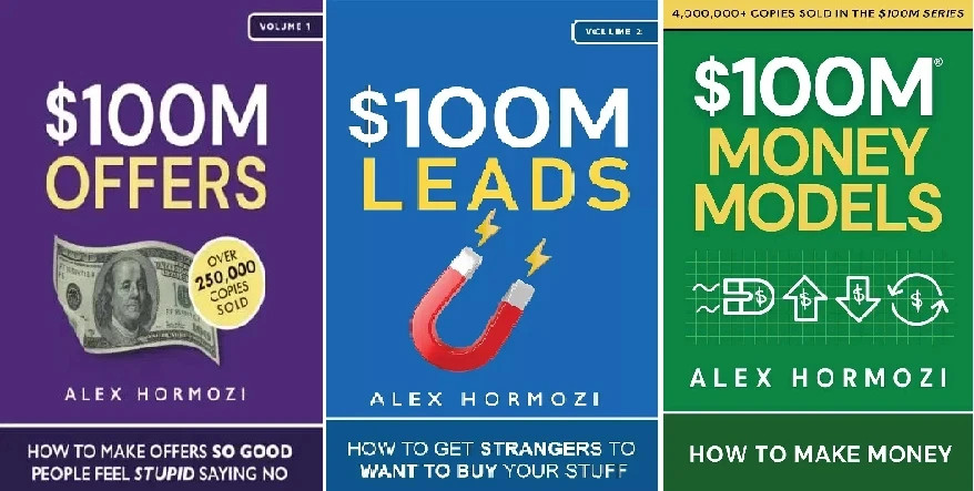 $100M Money Models+ $100M Offers+$100M Leads by Alex Hormozi Paperback