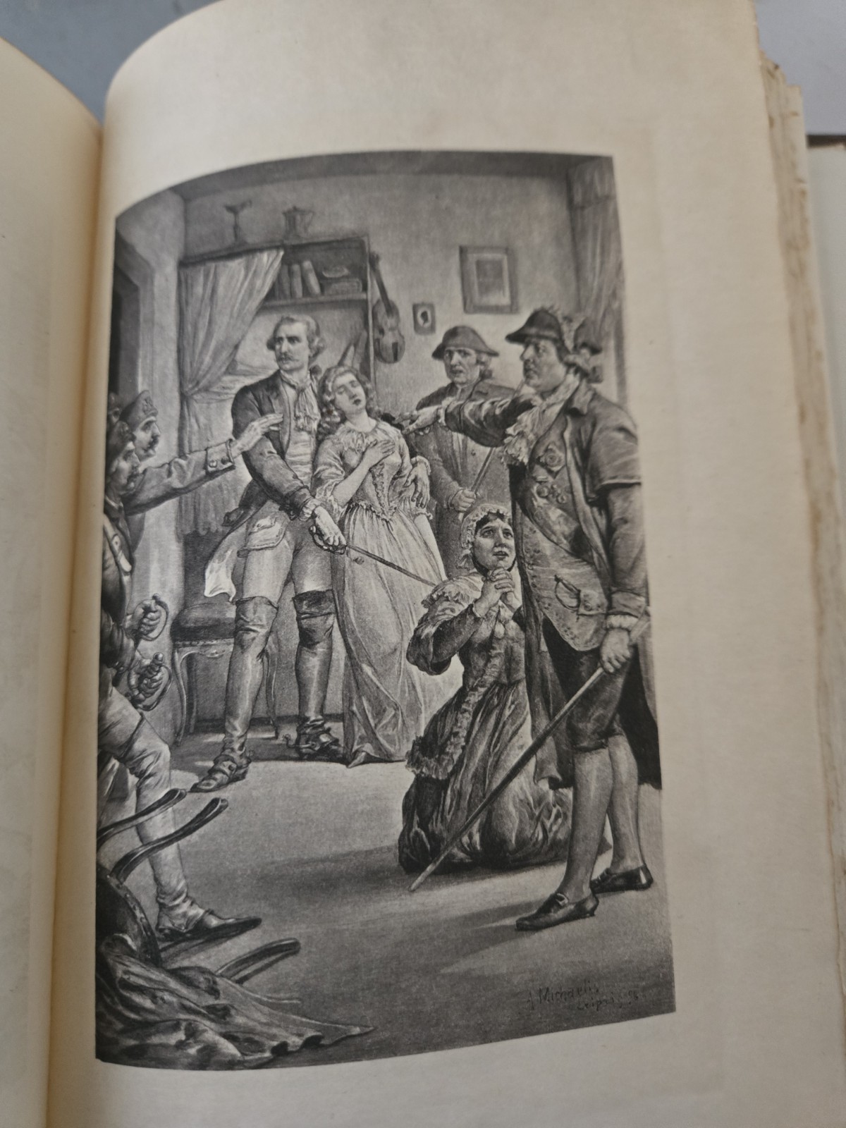 1902 The Robbers by Friedrich Schiller Luxury Edition #15 of 1,000