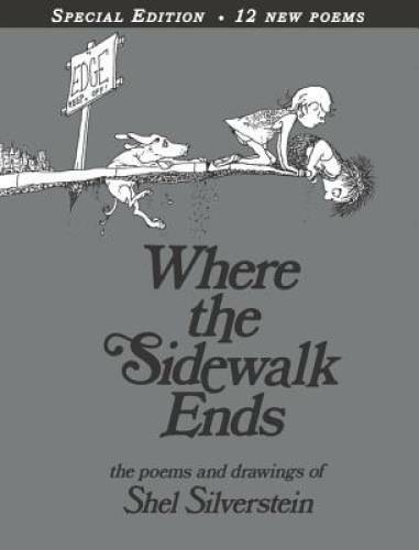 Where the Sidewalk Ends: Poems and Drawings – Hardcover – VERY GOOD