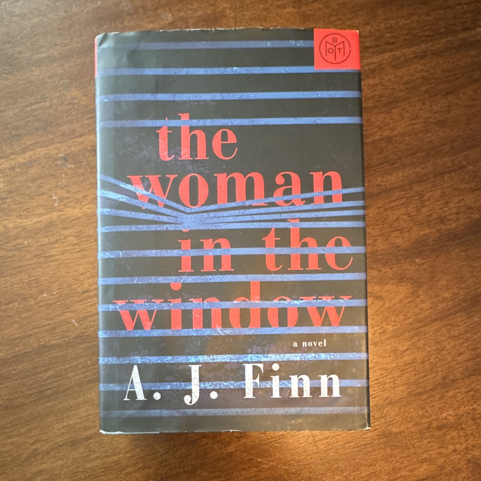 A. J. Finn Lot of 1: Woman in the Window HC Book Club Edition Thriller w/ DJ