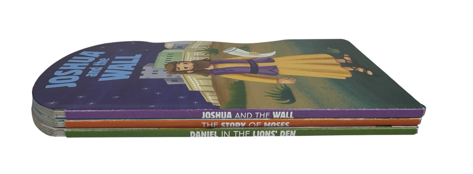 Children’s Bible Stories Board Books Set Daniel Moses Joshua Kids Religious
