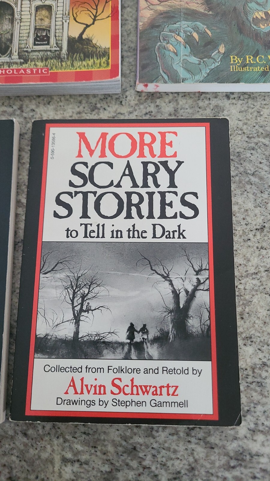80s 90s Scary Stories LOT Dark Room Halloween Spooky Scholastic