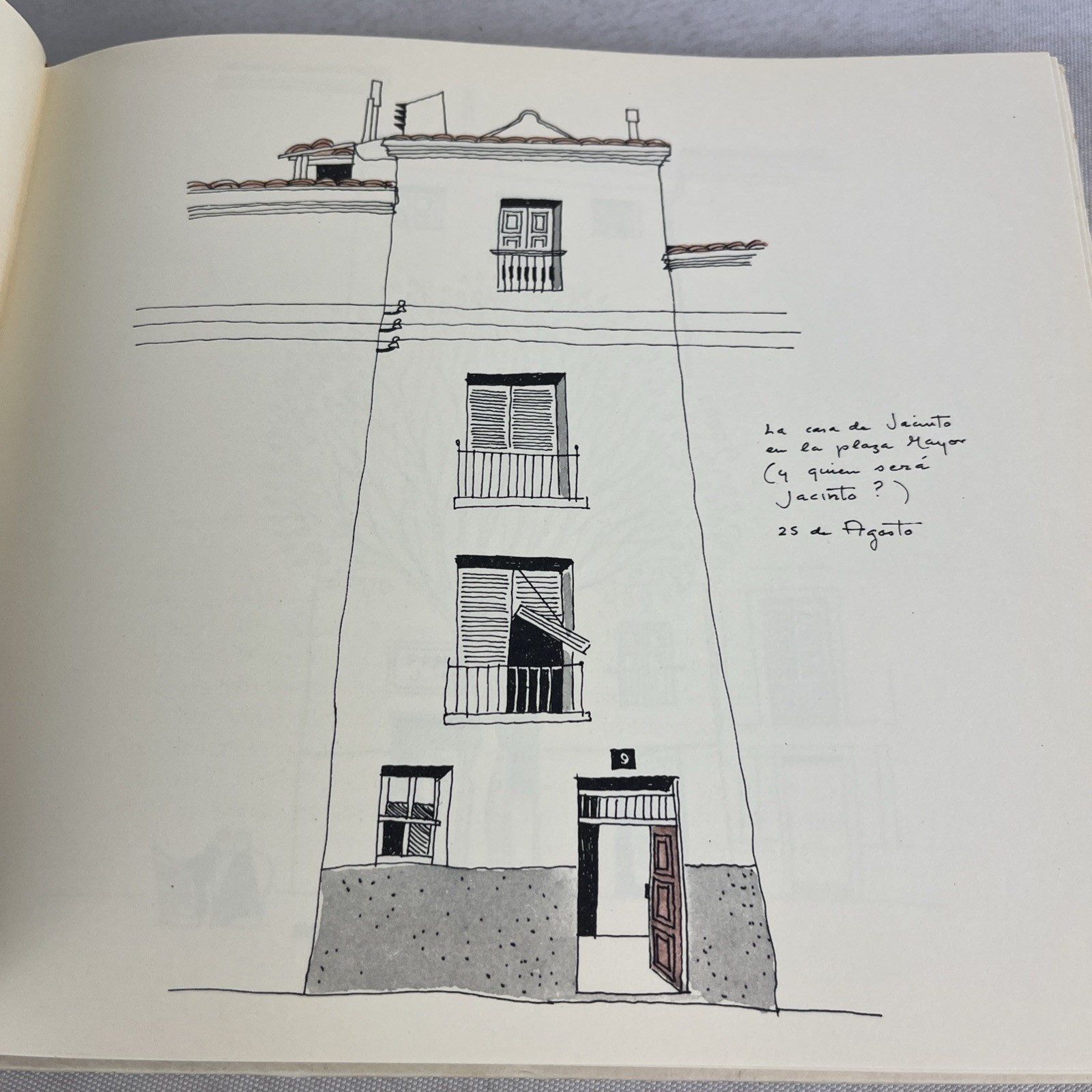 Cuenca Sketchbook of a Spanish Hill Town – SIGNED by Fernando Zobel – HC – 1970