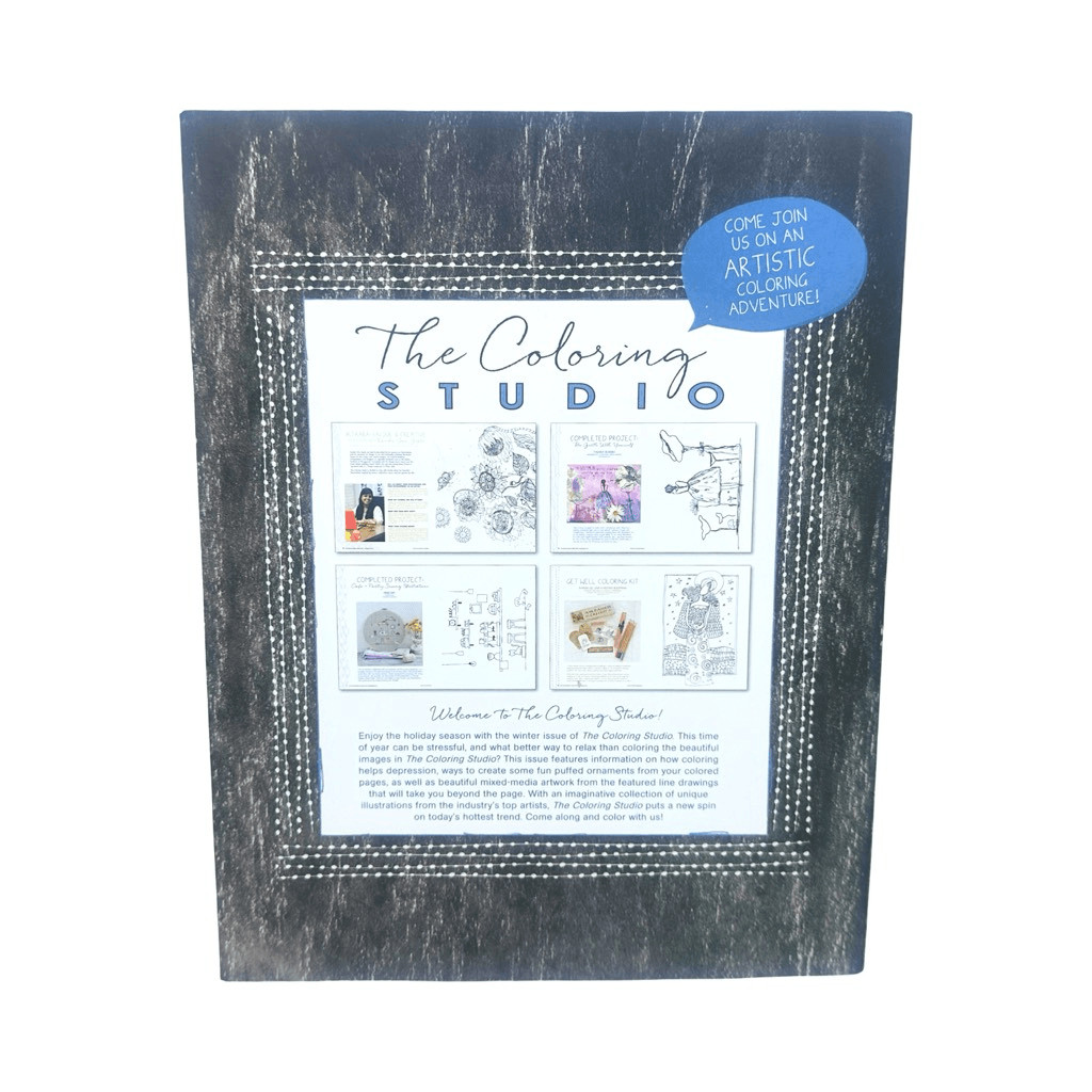 Somerset Studio The Coloring Studio Adult Coloring Book 110 Pages Arts Crafts