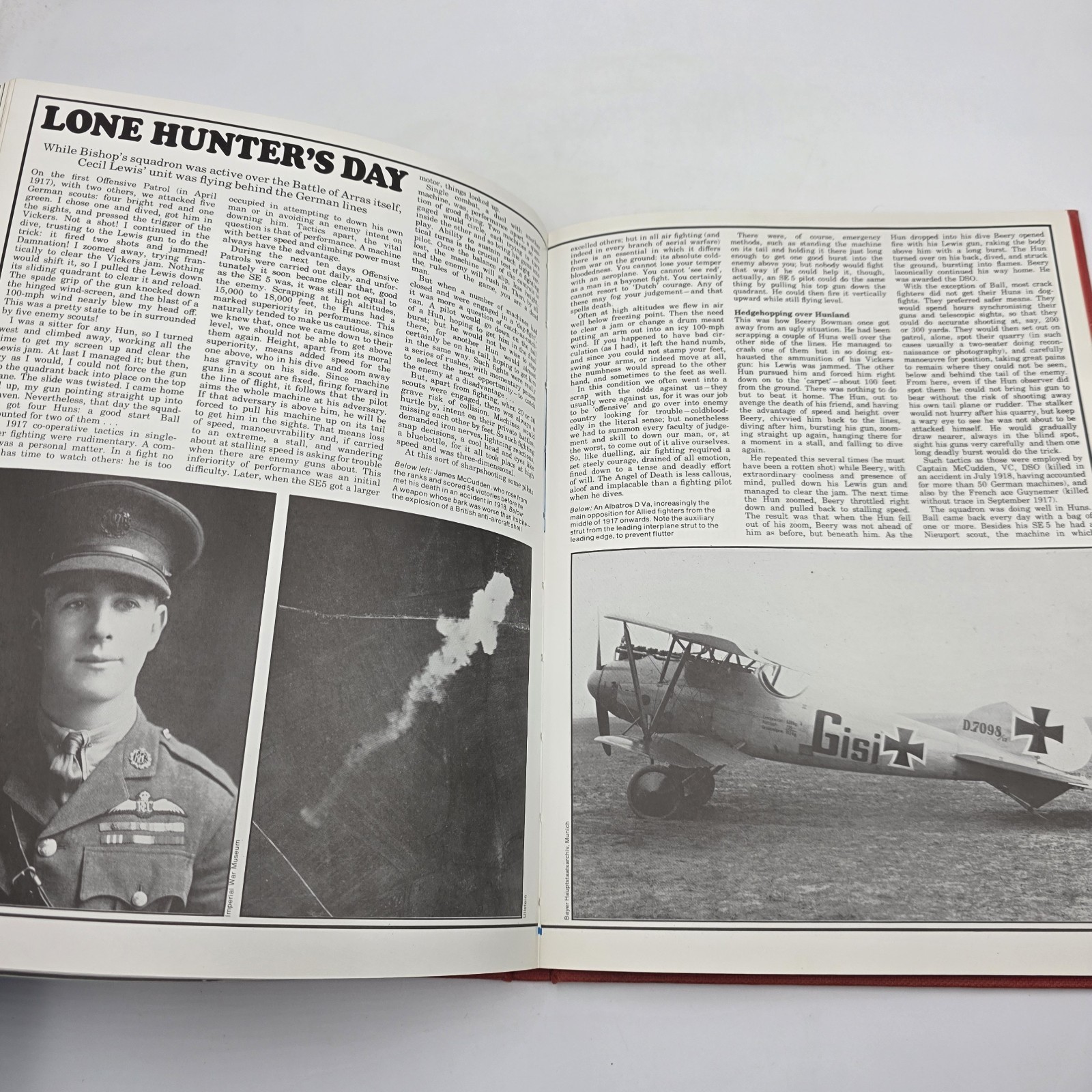 WarPlanes And Air Battles of World War 1 By Ure Smith Illustrated 1973 160 Pages