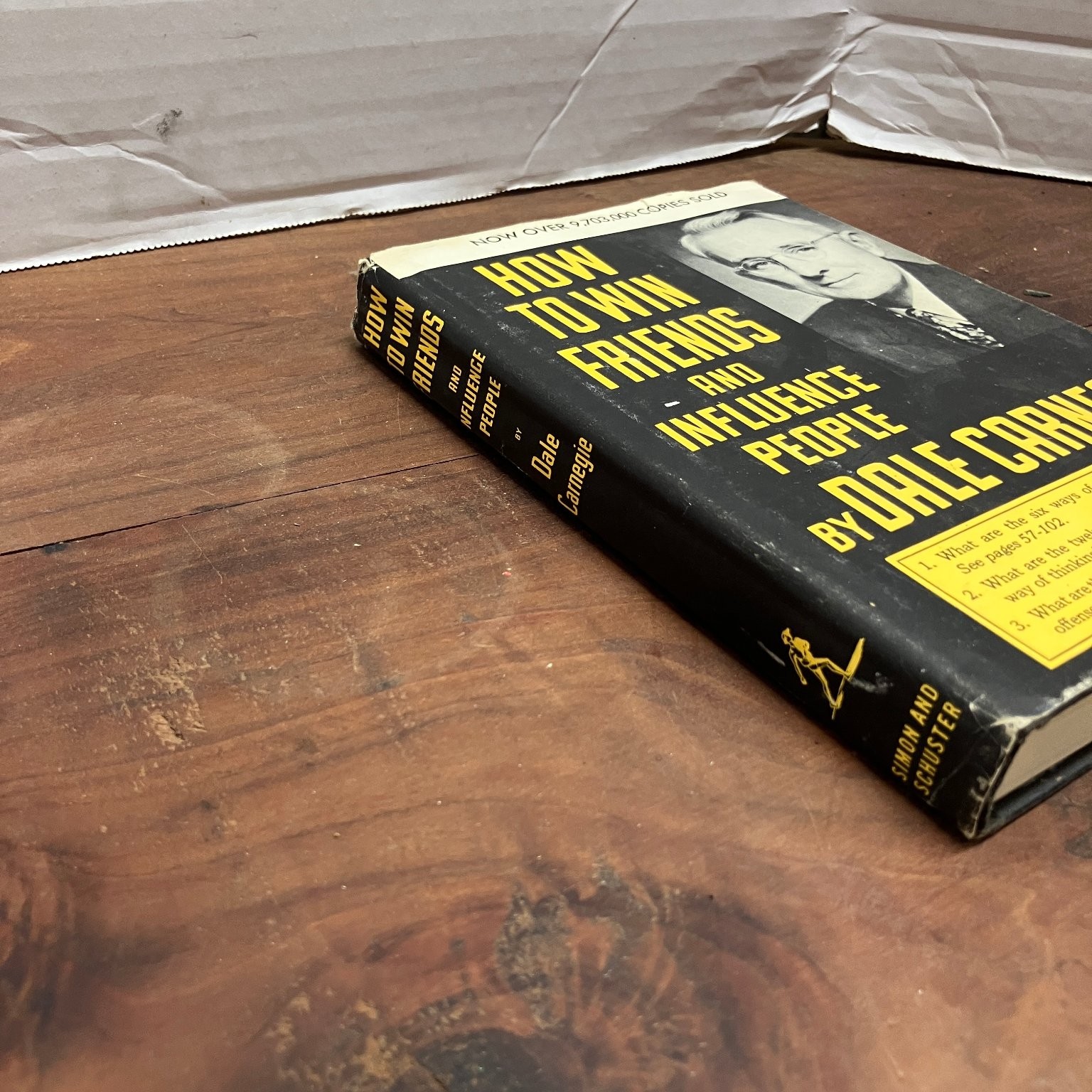 How to Win Friends & Influence People Dale Carnegie 1936 115th Printing Simon &