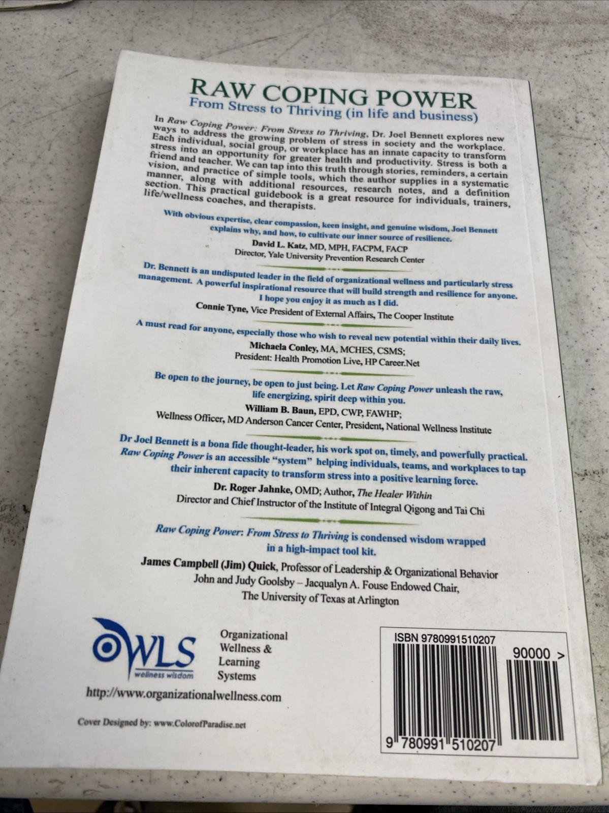 Raw Coping Power: From Stress to Th…, Bennett PhD, Jo Signed