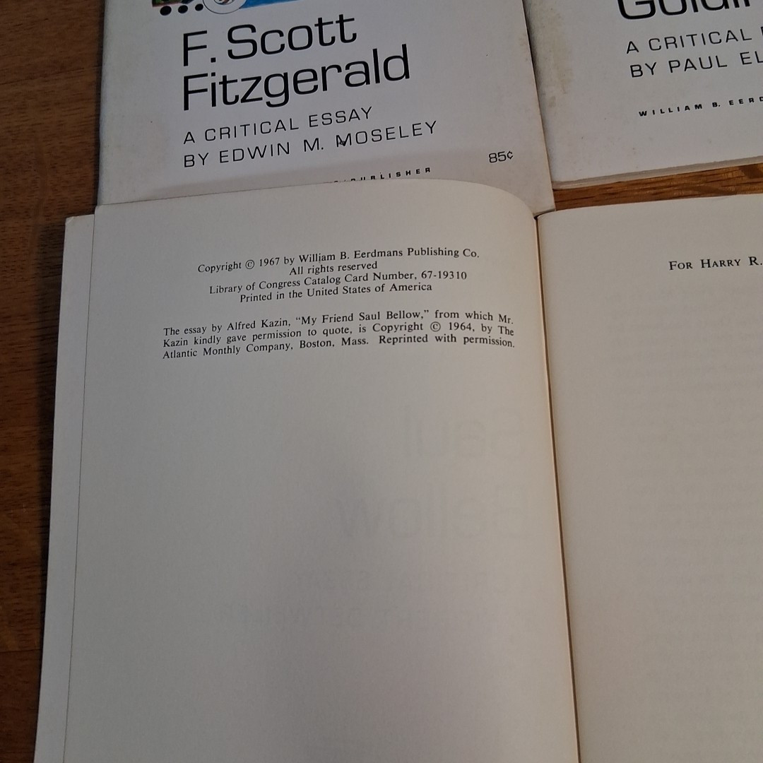 6 Contemporary Writers in Christian Perspective: Critical Essays Eliot Bellow…